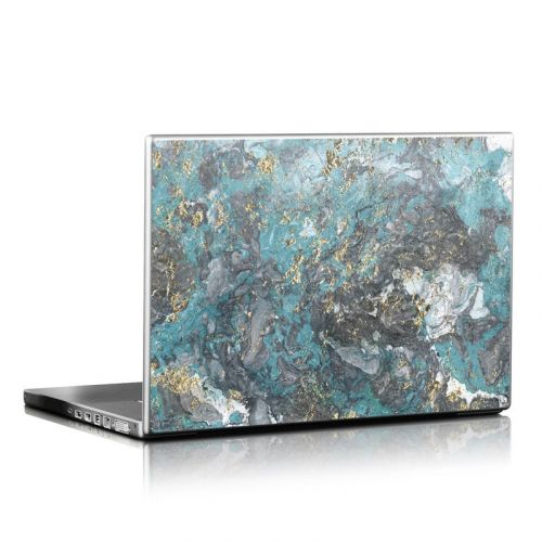 Gilded Glacier Marble Laptop Skin