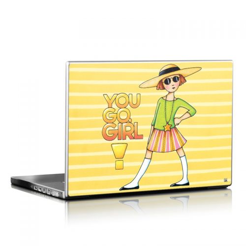 You Go Girl Laptop Skin