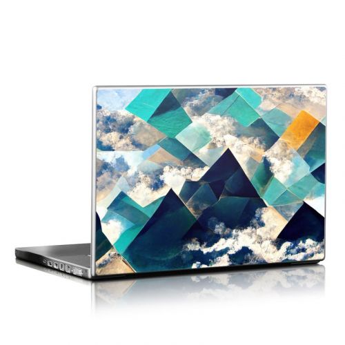 Gold Clouds Laptop Skin