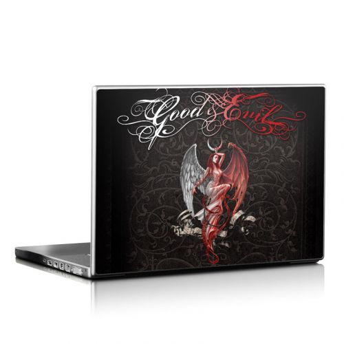 Good and Evil Laptop Skin