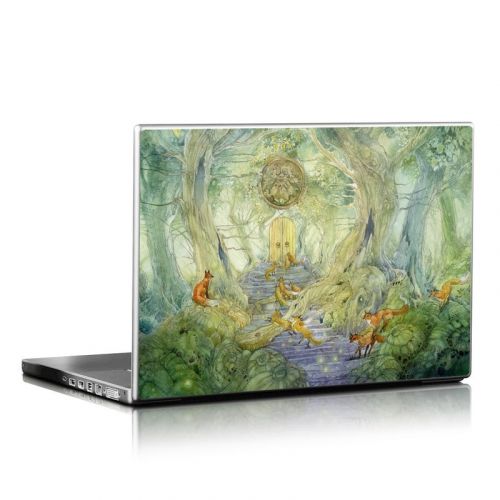 Green Gate Laptop Skin