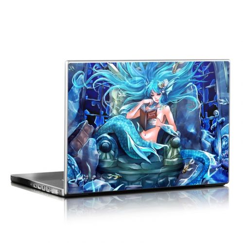 In Her Own World Laptop Skin