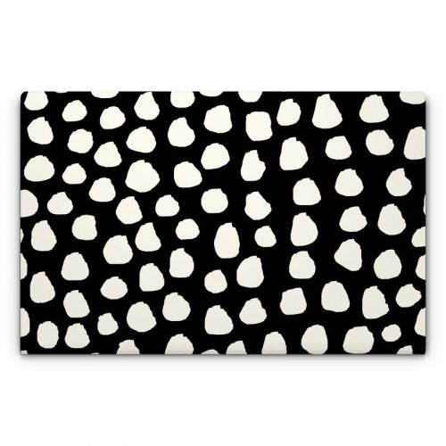 Inky Spots Black Laptop Skin