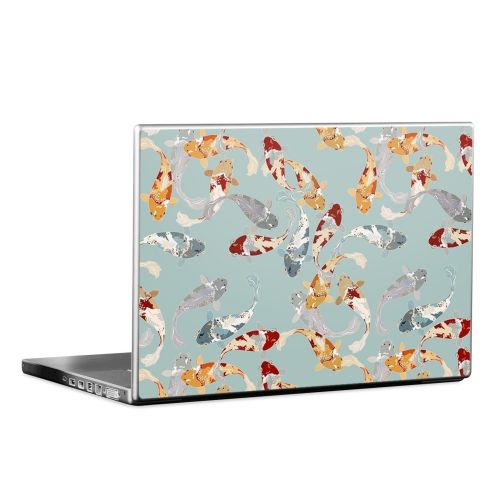 Koi Fish Pond Laptop Skin