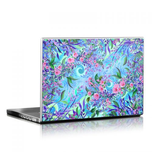 Lavender Flowers Laptop Skin