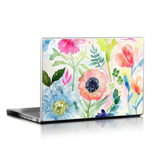 Loose Flowers Laptop Skin