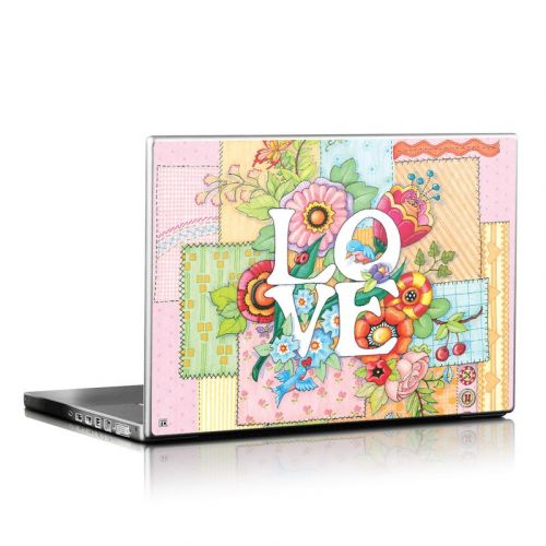 Love And Stitches Laptop Skin