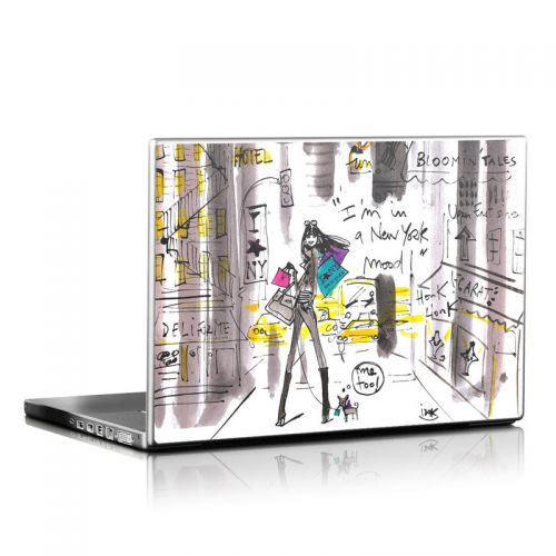 My New York Mood Laptop Skin