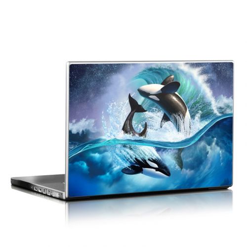 Orca Wave Laptop Skin