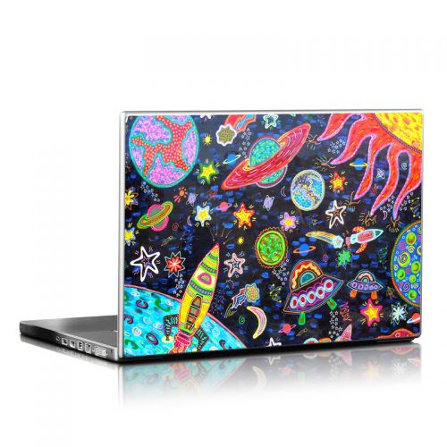 Out to Space Laptop Skin