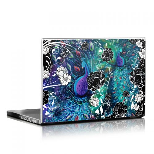 Peacock Garden Laptop Skin