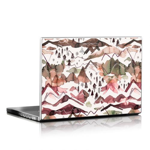 Red Mountains Laptop Skin
