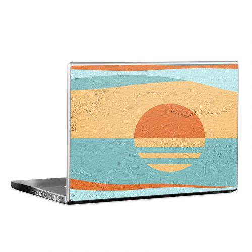 Retro Sunset Laptop Skin