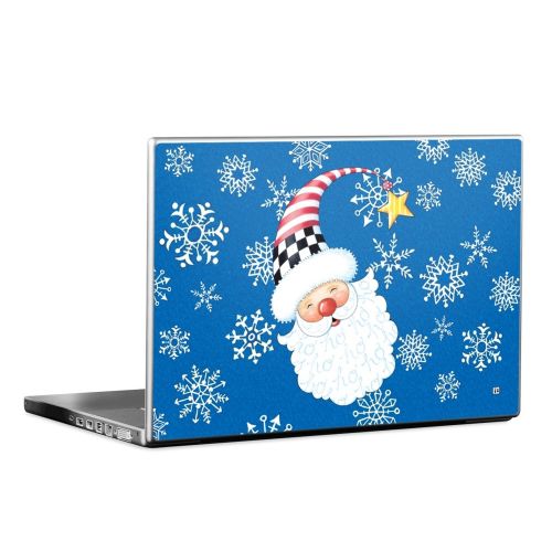 Santa Snowflake Laptop Skin