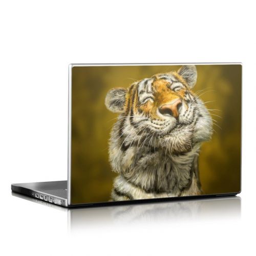 Smiling Tiger Laptop Skin