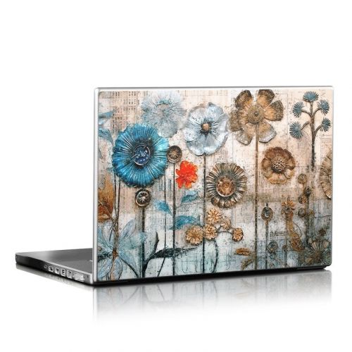 Steampunk Flowers Laptop Skin