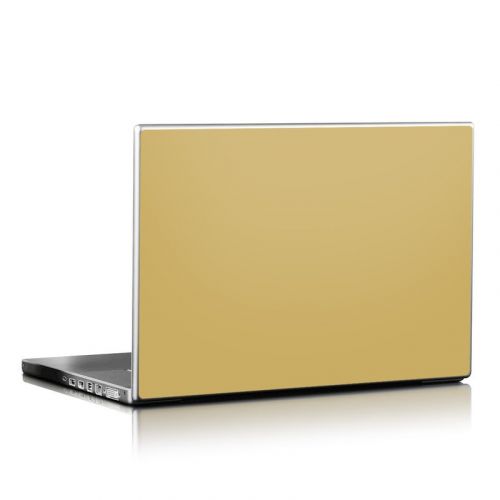 Solid State Mustard Laptop Skin