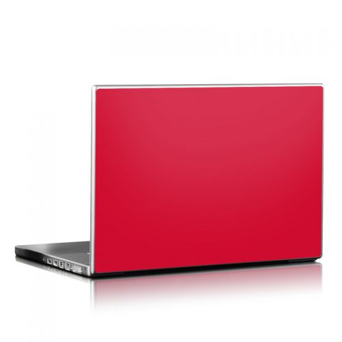 Solid State Red Laptop Skin
