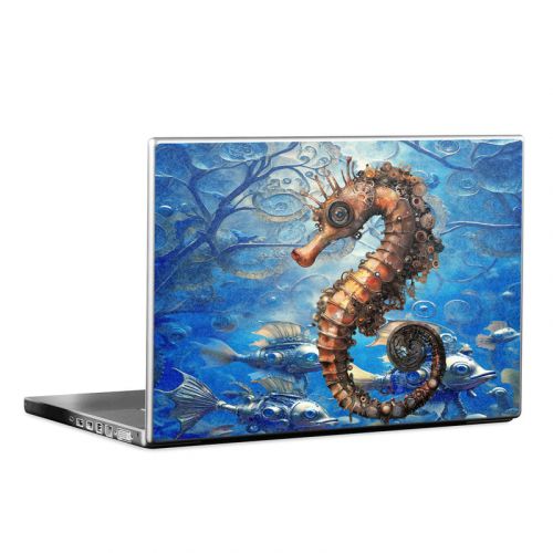 Steampunk Seahorse Laptop Skin