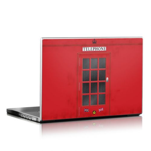 Telephone Kiosk Laptop Skin
