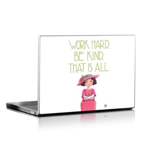 Work Hard Laptop Skin