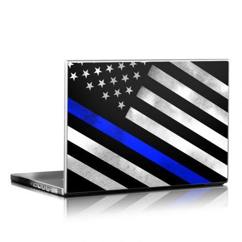 Thin Blue Line Hero Laptop Skin