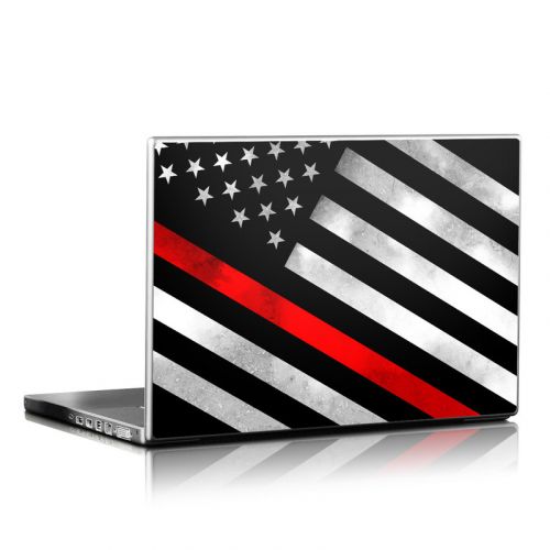 Thin Red Line Hero Laptop Skin