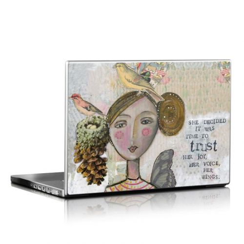 Time To Trust Laptop Skin
