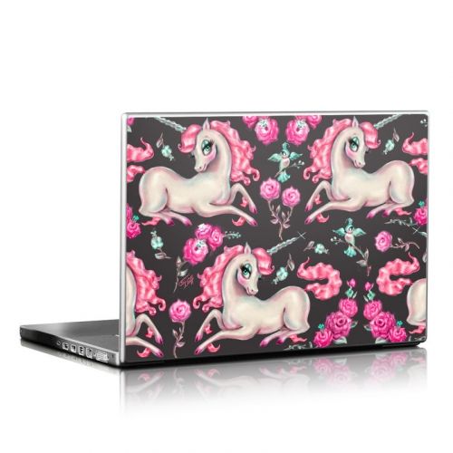 Unicorns and Roses Laptop Skin