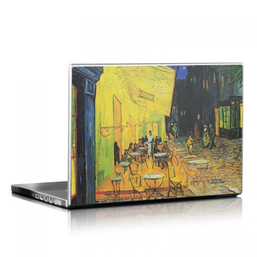 Cafe Terrace At Night Laptop Skin