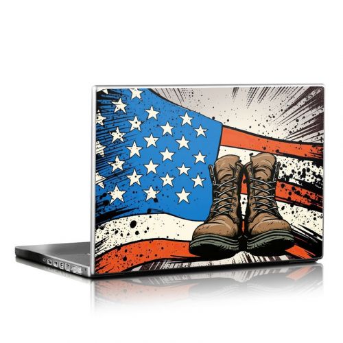 Walk a Mile Laptop Skin