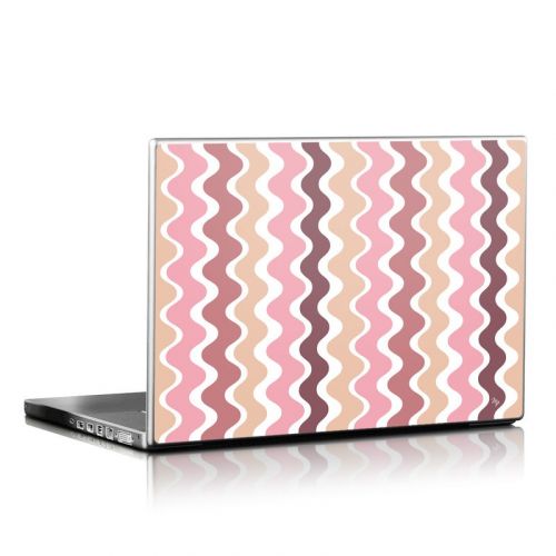 Pink Waves Laptop Skin