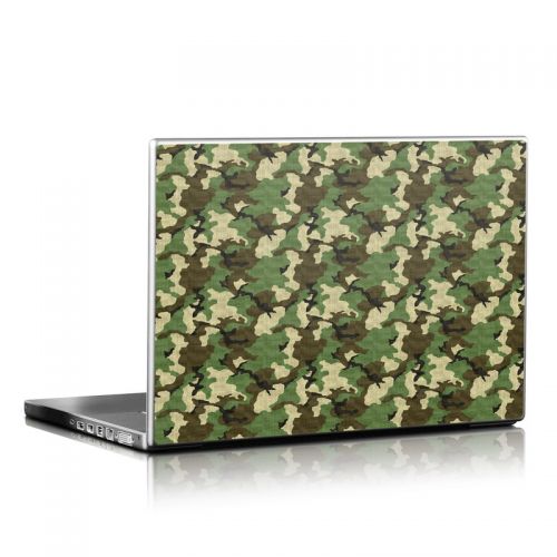 Woodland Camo Laptop Skin