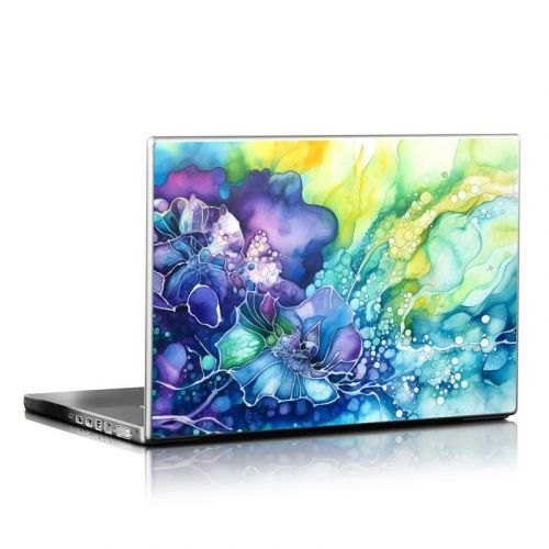 Watercolor Flora Laptop Skin