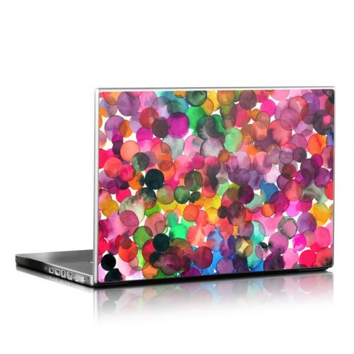 Watercolor Drops Laptop Skin