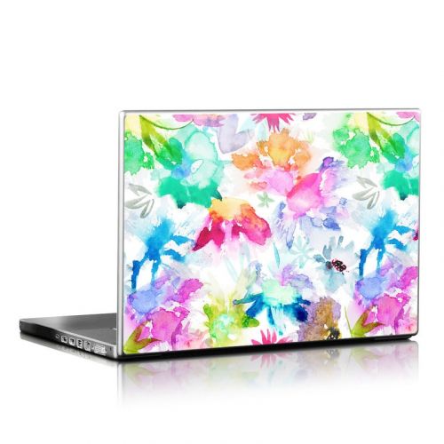 Watercolor Spring Memories Laptop Skin
