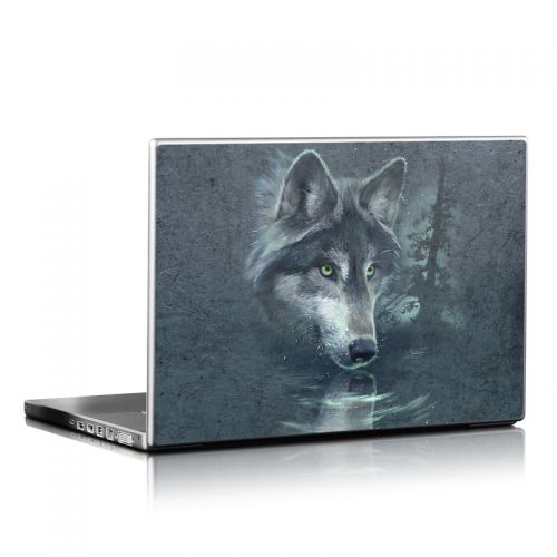 Wolf Reflection Laptop Skin