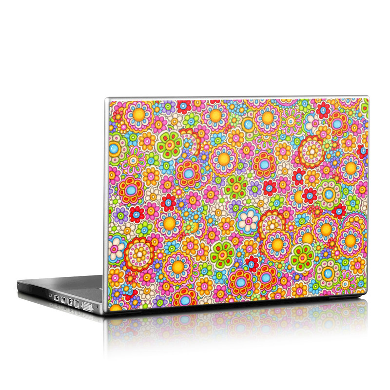 Bright Ditzy Laptop Skin | iStyles