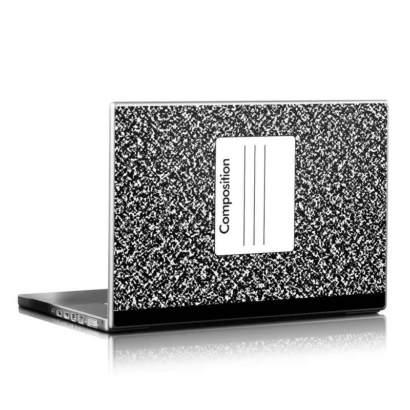 Laptop Skin design of Text, Font, Line, Pattern, Black-and-white, Illustration, with black, gray, white colors