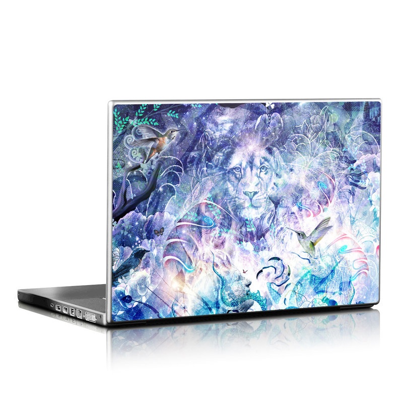 Laptop Skin design of Psychedelic art, Water, Fractal art, Art, Pattern, Graphic design, Design, Illustration, Electric blue, Visual arts with blue, purple, green, red, gray, white colors