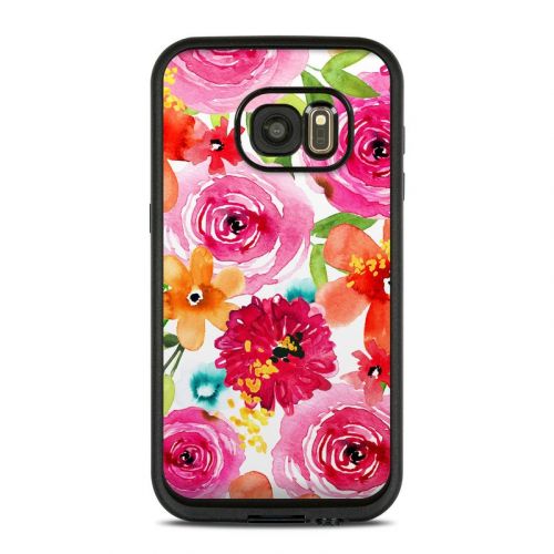 Floral Pop LifeProof Galaxy S7 fre Case Skin