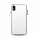 Solid State White LifeProof iPhone XS Max Slam Case Skin