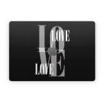 Black Love Apple MacBook Skin