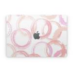 Pink Circles Apple MacBook Skin
