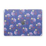 Purple Flowers Apple MacBook Skin