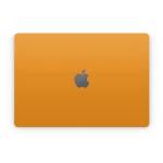 Solid State Orange Apple MacBook Skin
