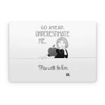 Underestimate Me Apple MacBook Skin