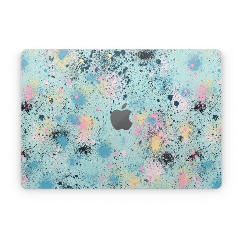 Abstract Ink Splatter Apple MacBook Skin