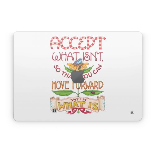 Accept What Isn't Apple MacBook Skin