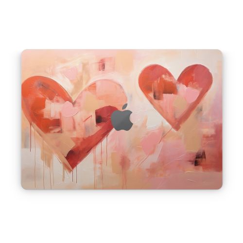 AbEx Hearts Apple MacBook Skin